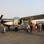 Tiga Cassa Caravan Semai Natrium Klorida Di Langit Kalsel Dan Kalteng