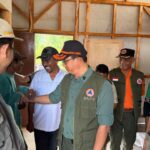 Tinjau Huntara Di Desa Sobo, BNPB Pastikan Pembangunan Sesuai Kebutuhan